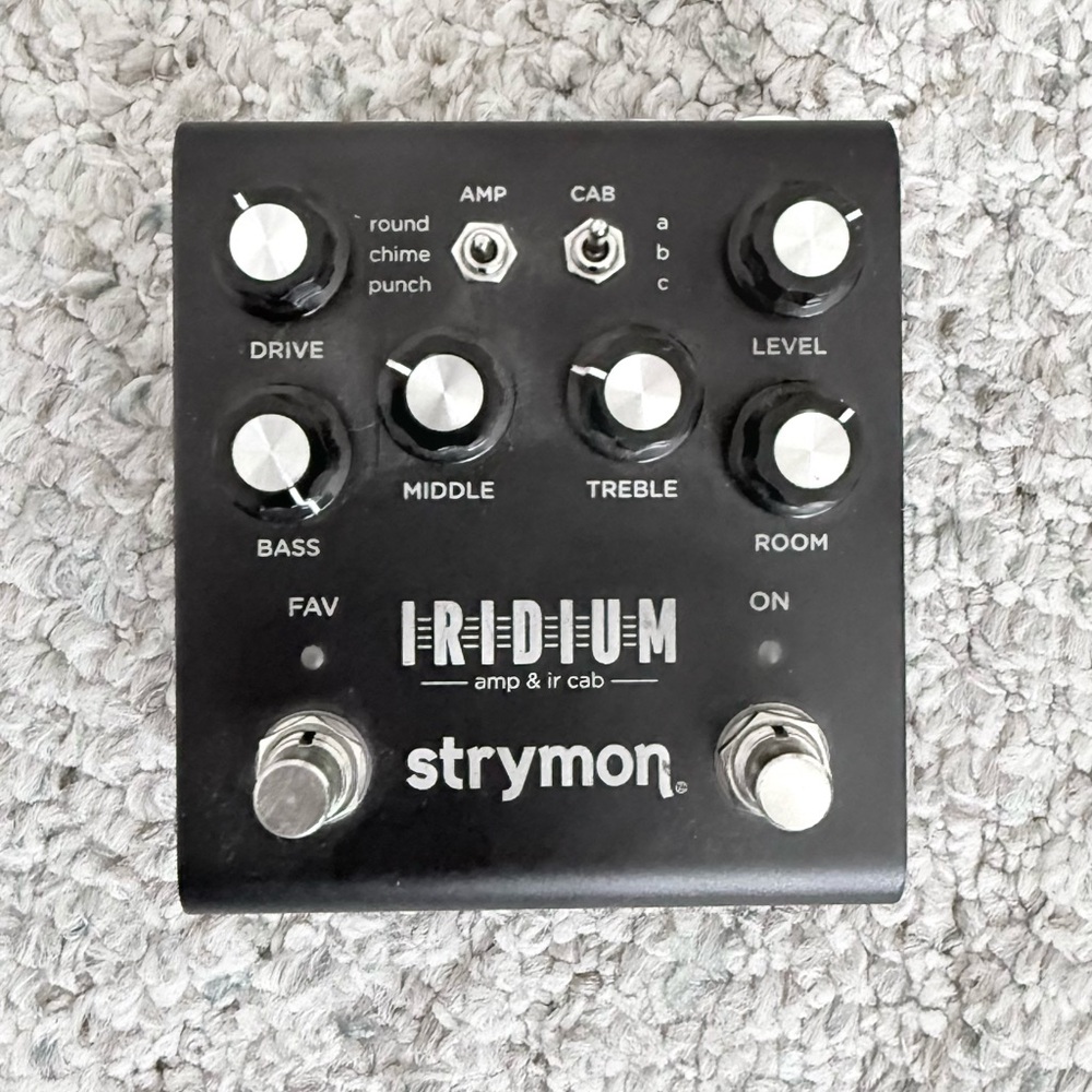 Strymon Iridium Amp & IR Cab Pedal in Black